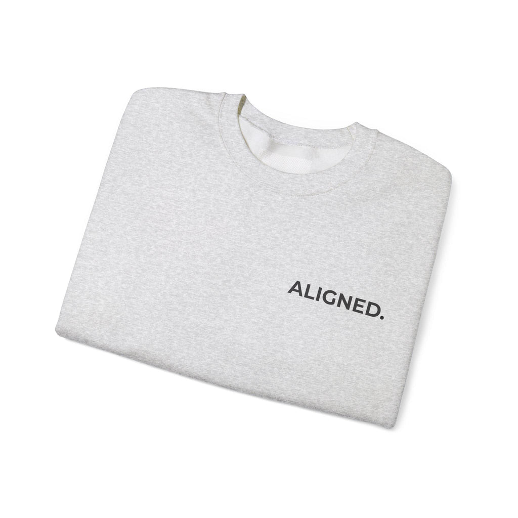 Aligned Sweatshirt | Minimalist Unisex Hoodie