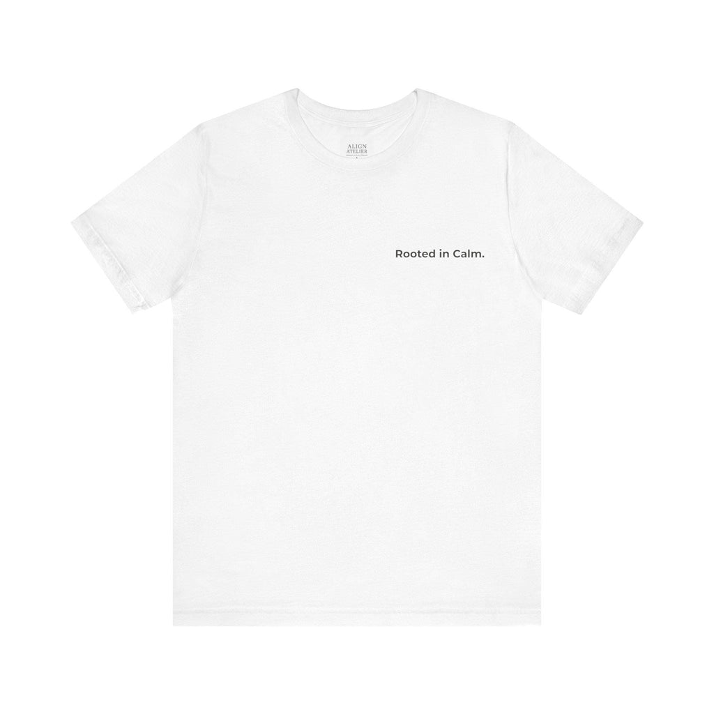 Minimalist Cotton Blend T-Shirt - Rooted in Calm Design