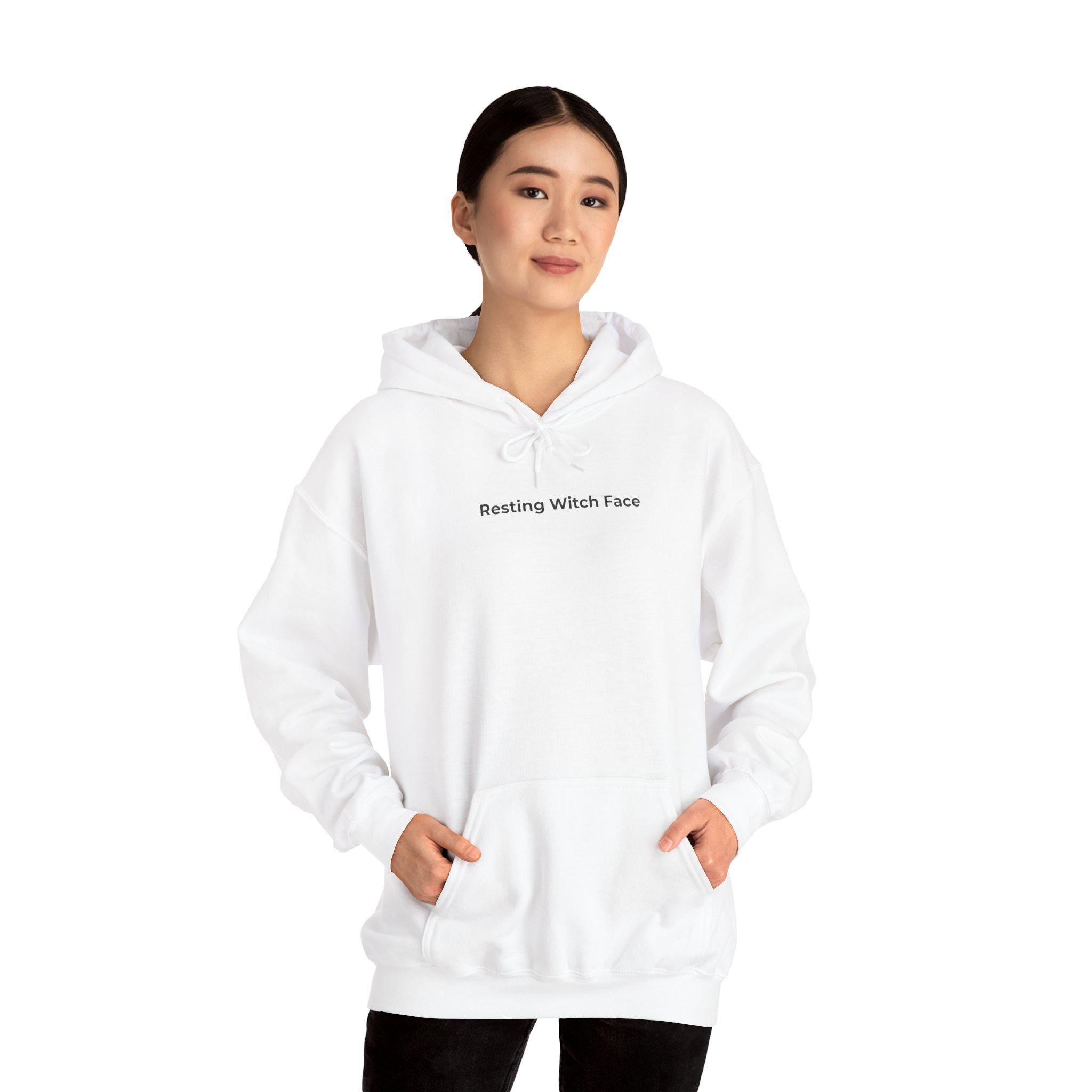 Resting Witch Face Hoodie | Unapologetically Unbothered Back Print