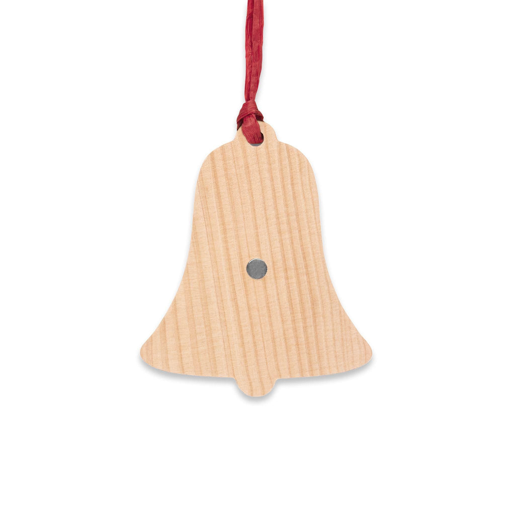 Handcrafted Wooden Christmas Ornament: Rustic Holiday Decor