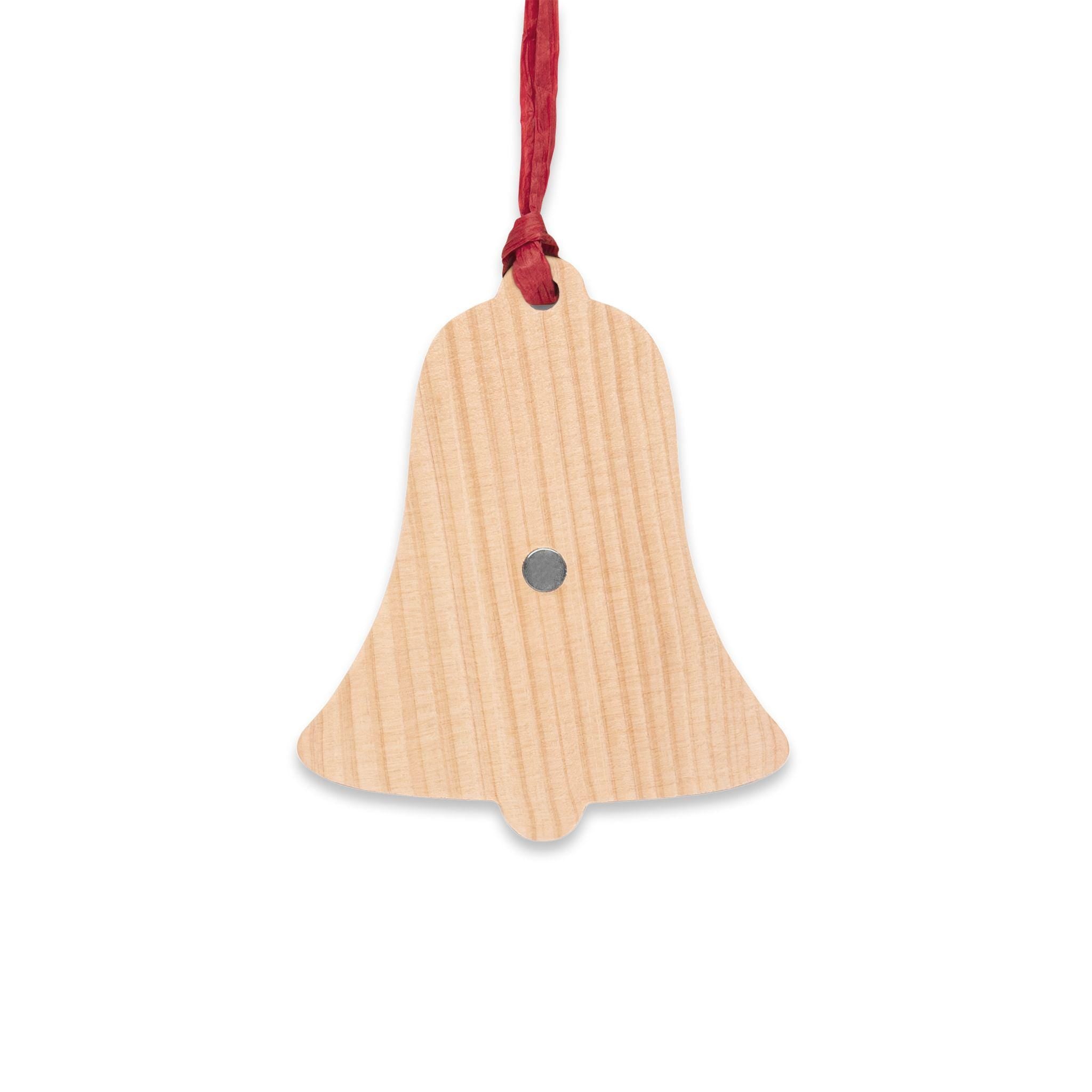 Handcrafted Wooden Christmas Ornament: Rustic Holiday Decor