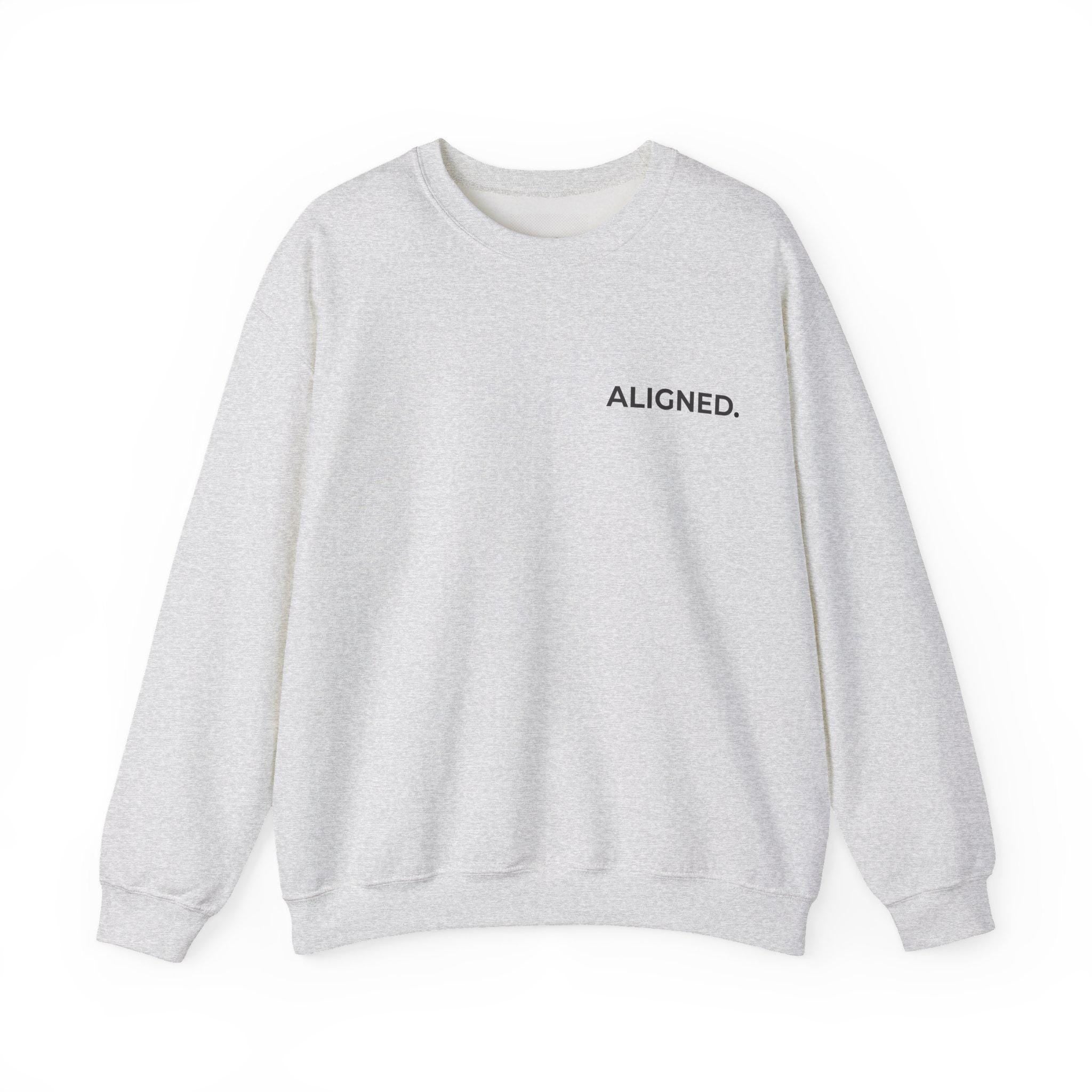 Aligned Sweatshirt | Minimalist Unisex Hoodie