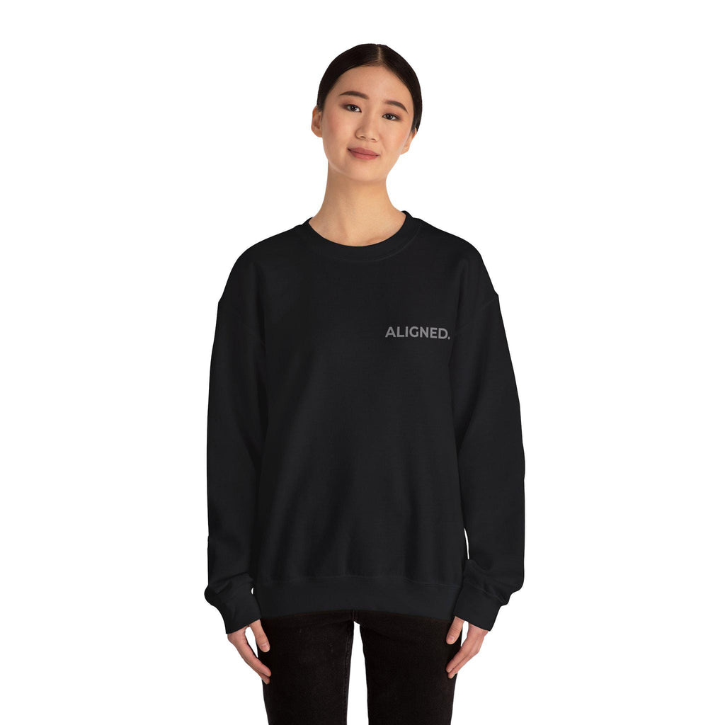 Aligned Sweatshirt | Minimalist Unisex Hoodie