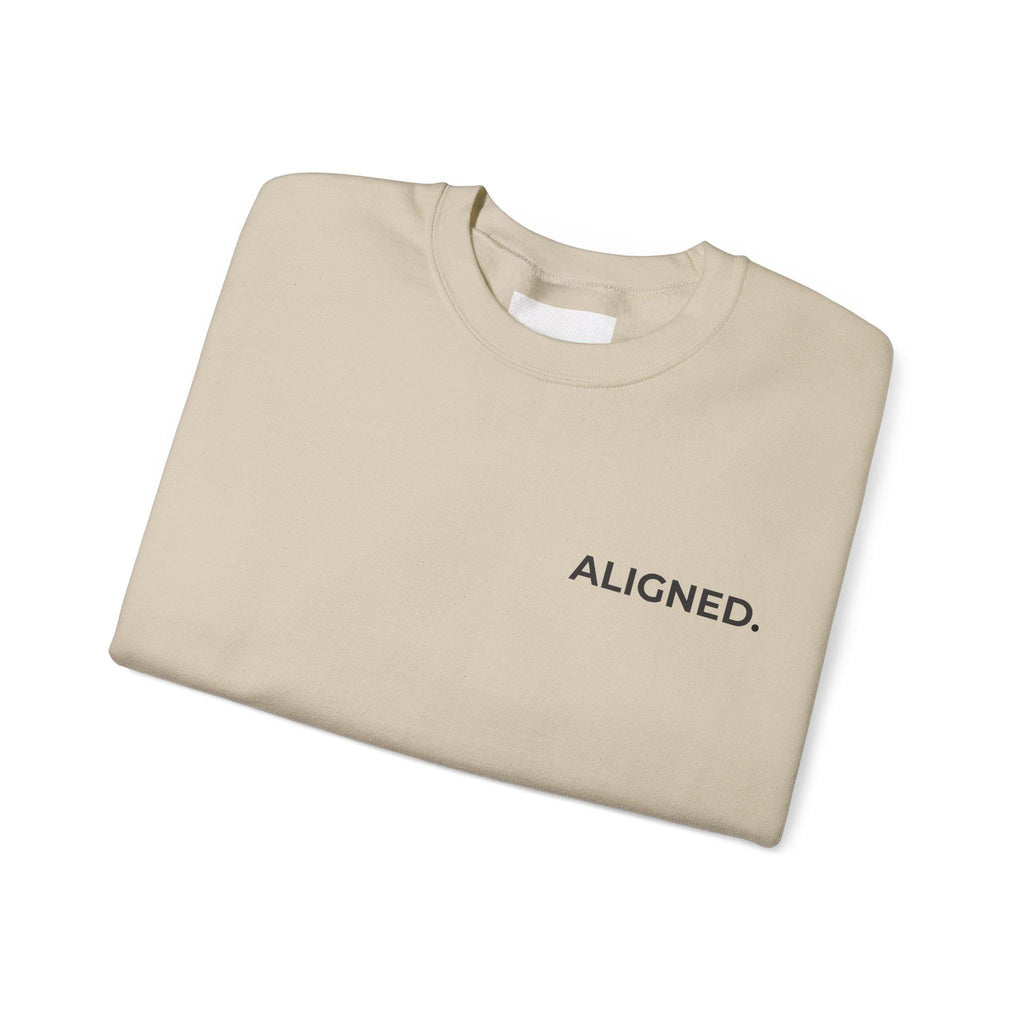 Aligned Sweatshirt | Minimalist Unisex Hoodie
