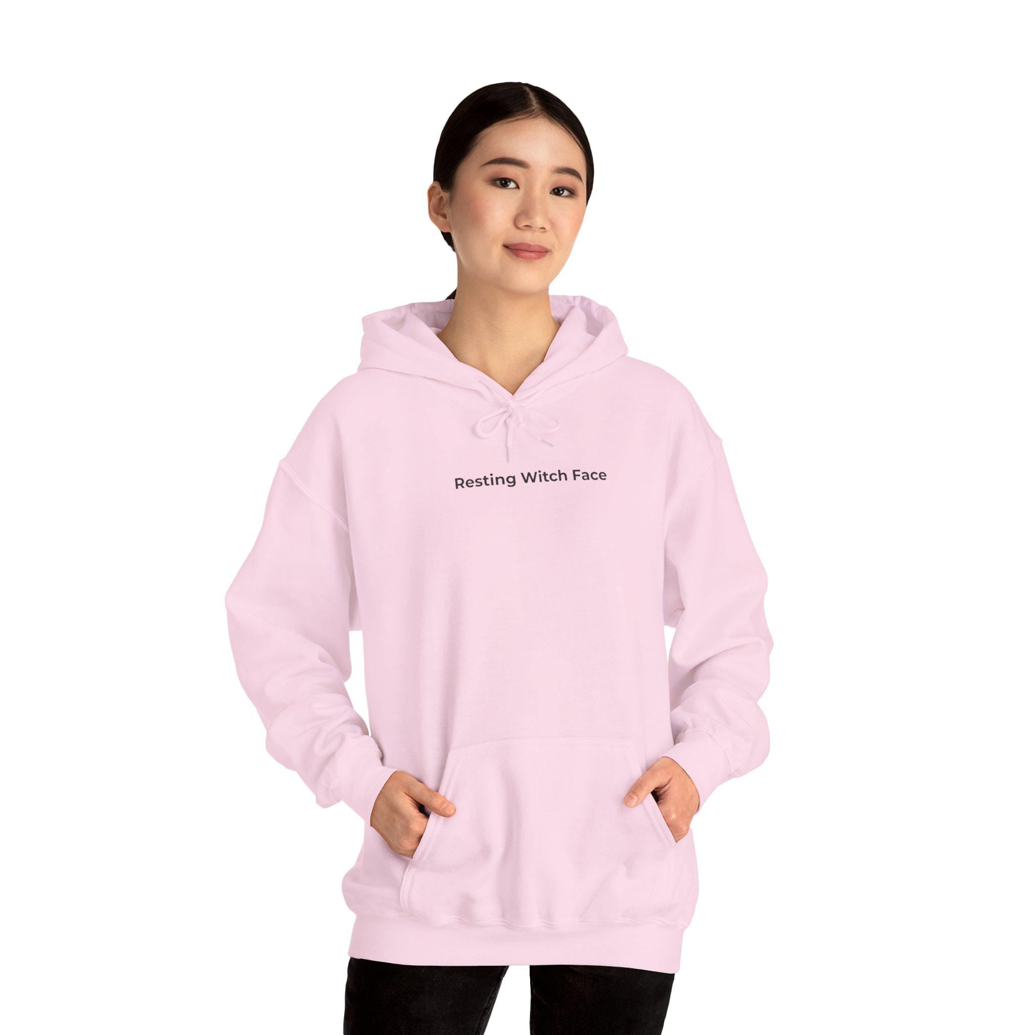 Resting Witch Face Hoodie | Unapologetically Unbothered Back Print