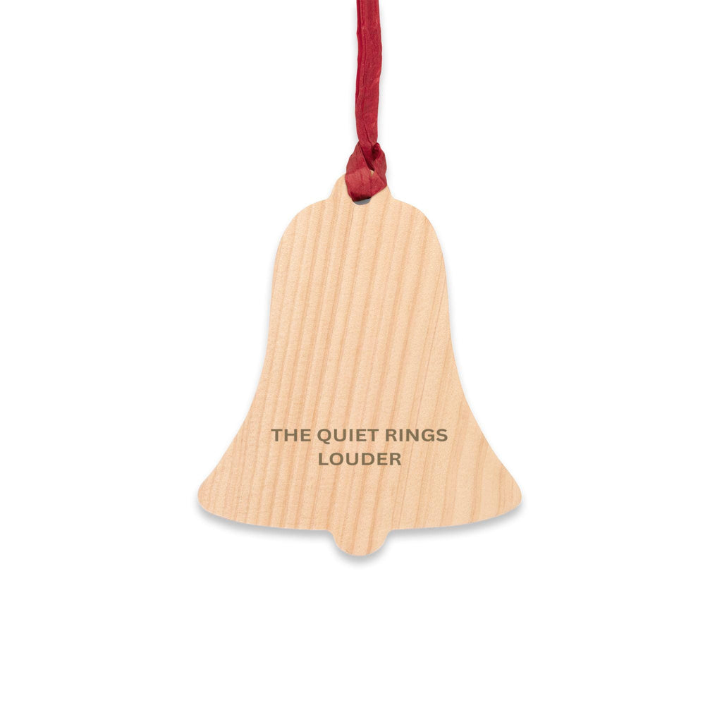 Handcrafted Wooden Christmas Ornament: Rustic Holiday Decor